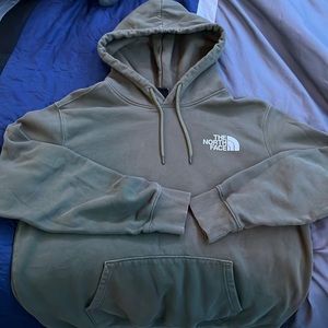 Green North Face Hoodie